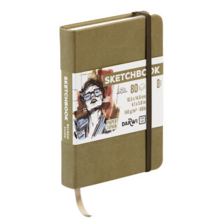 Sketchbook Darwi A6 Khaki - 