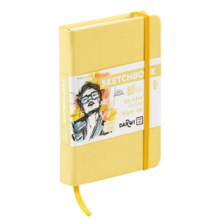 Sketchbook Darwi A6 Soft yellow - 