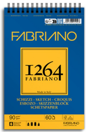 Skicák Fabriano Schizzi 1264 90g A3 - 