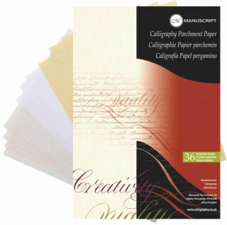 Skicák pro kaligrafii Manuscript A4 - 36 listů 3 odstíny - 