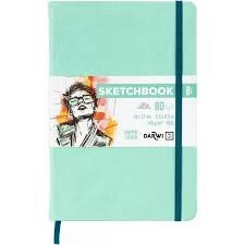 Sketchbook Darwi 14x21 Mintgreen - 