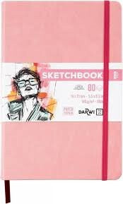Sketchbook Darwi 14x21 Soft pink - 
