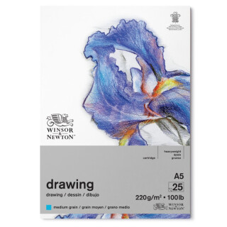 Skicovací blok W&N Drawing pad medium A5 220g - 