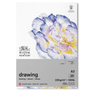Skicovací blok W&N Drawing pad smooth A3 220g - 