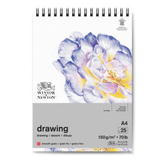 Skicovací blok W&N Drawing pad smooth A4 150g - 