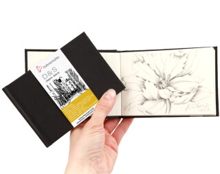 Skicovací kniha Hahnemühle D&S mini 9x12,5cm - 