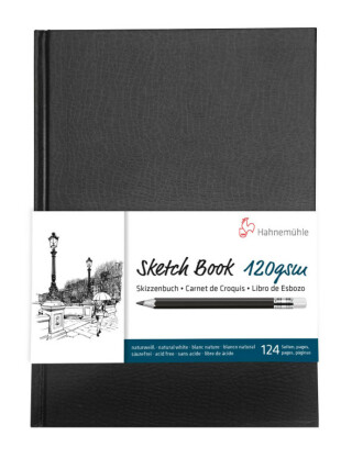 Skicovací kniha Hahnemühle A4 120g - 
