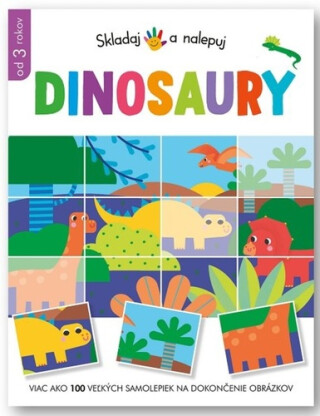 Skladaj a nalepuj Dinosaury - 