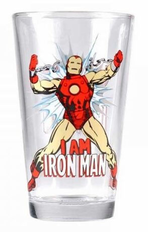 Sklenice Iron Man 450 ml - neuveden