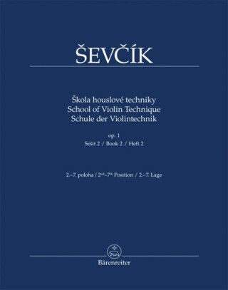 Škola houslové techniky - Otakar Ševčík