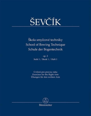 Škola smyčcové techniky op. 2, Sešit 1 - Otakar Ševčík