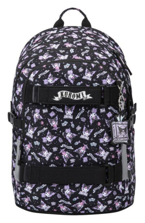Školní batoh Skate Kuromi Black - 