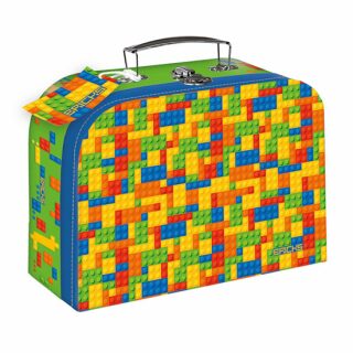 Školní kufřík vel. 35 Colour bricks - neuveden