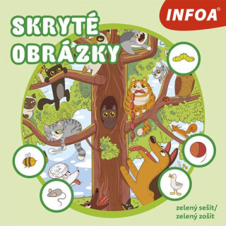 Skryté obrázky - zelený sešit - neuveden