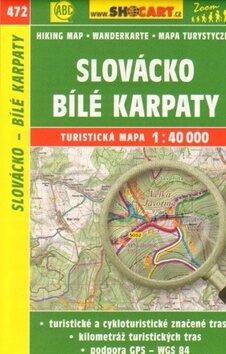 Slovácko, Bílé Karpaty 1:40 000 - neuveden
