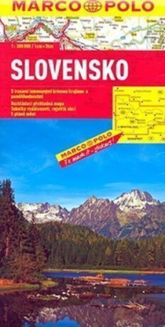 Slovensko - automapa 1:300 000 - neuveden