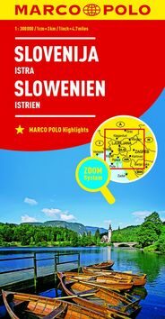 Slovinsko, Istrie 1:300T//mapa (ZoomSystem) MD - neuveden