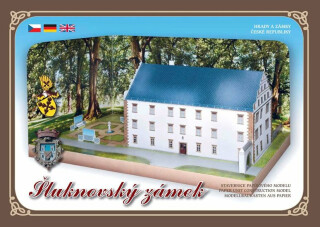 Šluknovský zámek - Stavebnice papírového modelu - neuveden