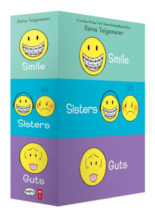 Smile/Sisters/Guts Box Set - Raina Telgemeierová