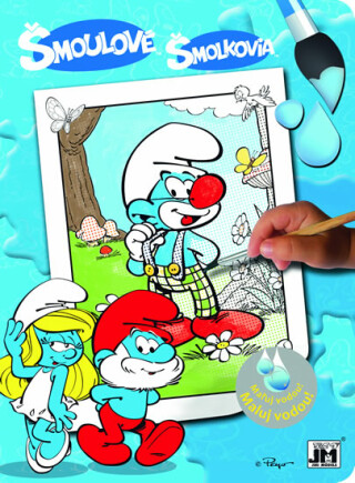 Šmoulové - omalovánka - neuveden