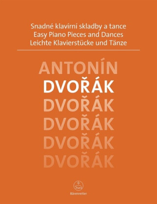 Snadné klavírní skladby a tance - Antonín Dvořák,Tomáš Víšek