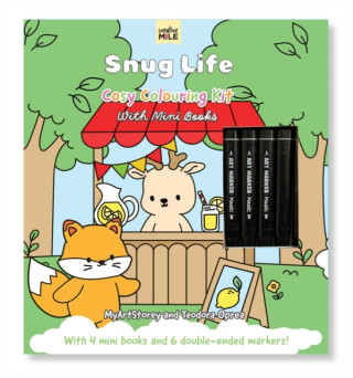 Snug Life: Cosy Colouring Kit with Mini Books - MyArtStorey