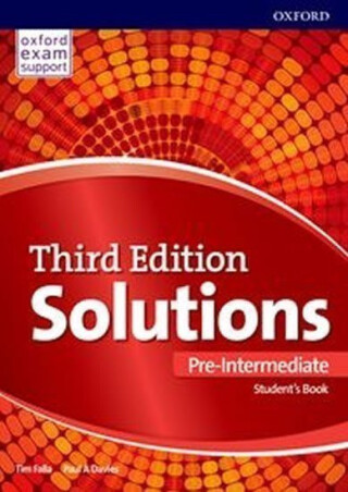 Solutions Pre-intermediate Student´s Book 3rd (International Edition) (poškozené) - Paul Davies