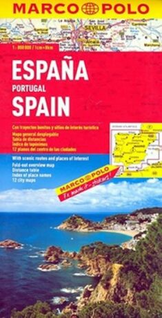 Španělsko/Portugalsko/mapa 1:800T MD - neuveden