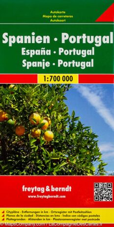 Automapa Španělsko Portugalsko 1:700 000 - 