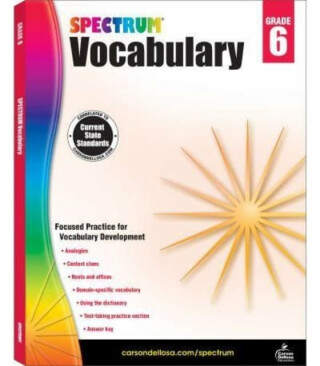 Spectrum Vocabulary Grade 6 - 