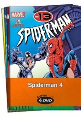 Spiderman 4. - kolekce 4 DVD - neuveden