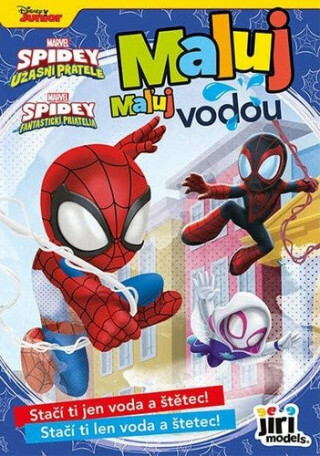 Spidey - Úžasní přátelé - Maluj vodou A5 - neuveden
