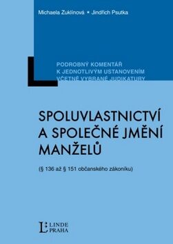 Spoluvlastnictví a společné jmění manželů - Jindřich Psutka,Michaela Zuklínová