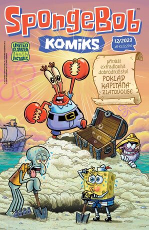 SpongeBob 12/2023 - Poklad kapitána Zlatovouse - koletiv autorů