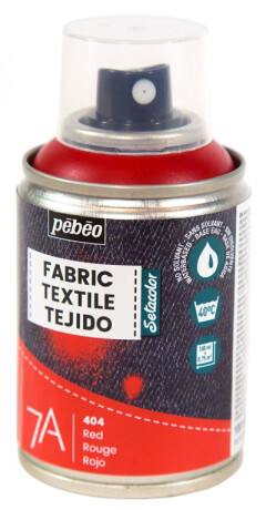 Sprej na textil 7A 100ml – červený - 