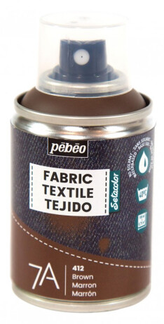 Sprej na textil 7A 100ml – hnědý - 