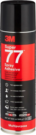 Sprejové univerzální lepidlo 3M 77 500ml - 