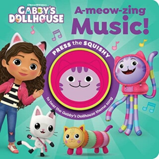 Squishy Gabbys Dollhouse A-Meow-zing Music 1 Button - PI Kids