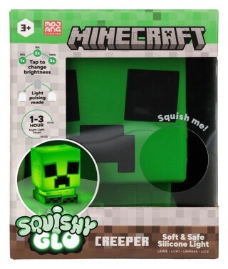 SquishyGlo Silikonové světlo Minecraft - Creeper - Neznámý