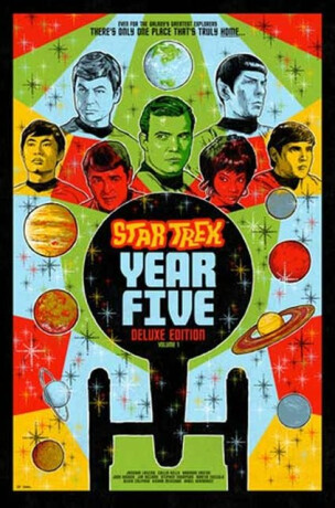 Star Trek: Year Five Deluxe Edition--Book One - Jackson Lanzing,Collin Kelly