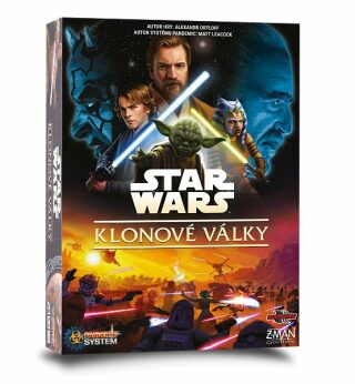 Star Wars: Klonové války - desková hra - neuveden