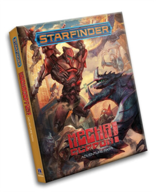 Starfinder RPG: Mechageddon! Adventure Path - Kate Baker,Rigby Bendele,Joseph Blomquist,Anthony Dollinger,Mikko Kallio,K. Fox,Jenny Jarzabski,Diego Valdez,Dennis Muldoon,Christopher Wasko