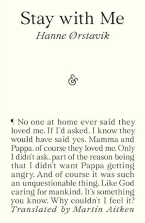 Stay with Me - Hanne Orstavik