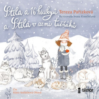 Stela a 16 huskyů + Stela v zemi tučňáků - Tereza Pařízková