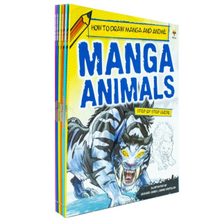 Step-by-Step Guide to Drawing Manga and Anime; 6-Book Set - Thadha Salma