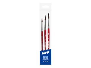 Štětec MFP kulatý set 3ks 6,8,10/1028F - 