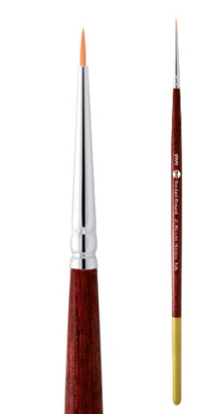 Štětec miniaturní – série 21 – velikost 0 - 