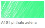 Štětečkový popisovač Faber-Castell – 161 pthalo zelený - 