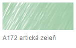 Štětečkový popisovač Faber-Castell – 172 articky zelený - 