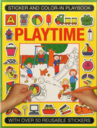 Sticker and Color-in Playbook: Playtime - Jenny Tulip, Isabel Clark